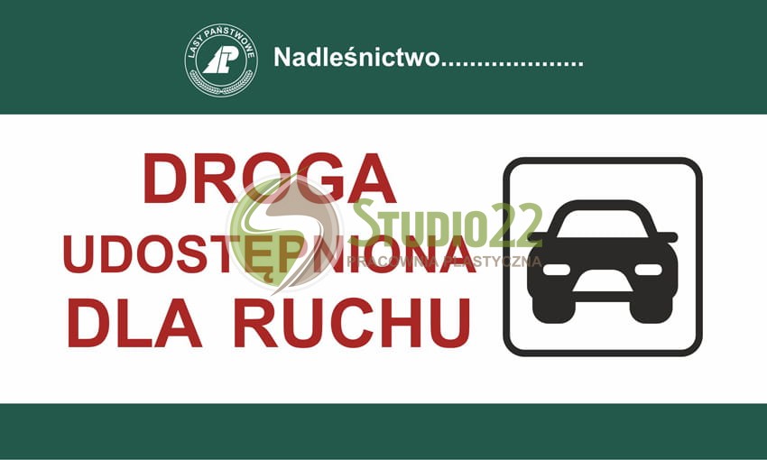 Droga udostępniona dla ruchu