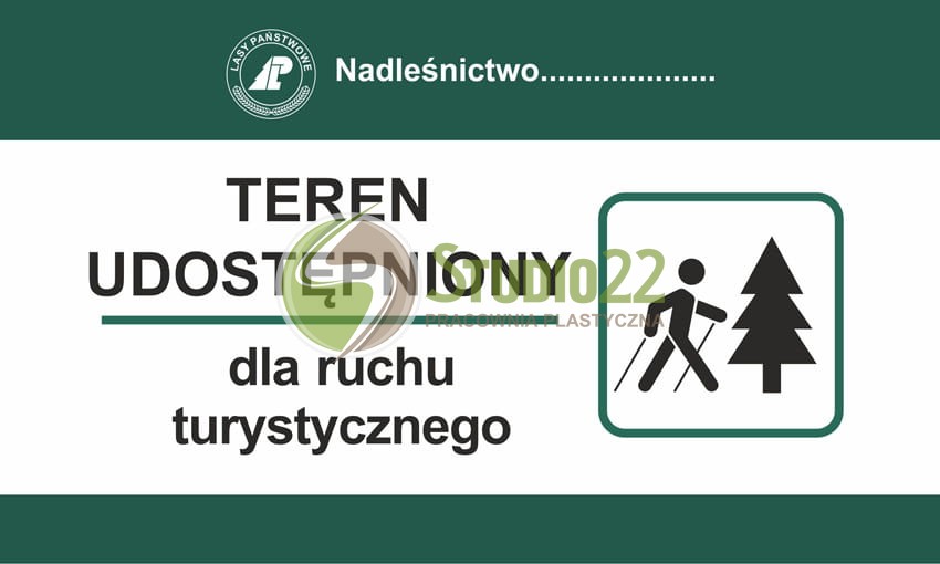 Teren udostępniony dla ruchu turystycznego