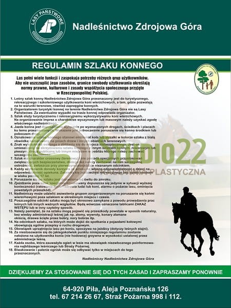 Regulamin szlak konny