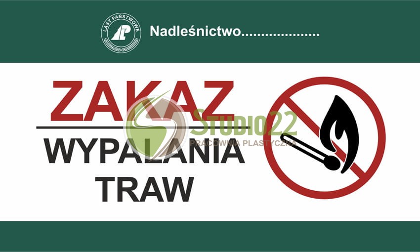 Zakaz wypalania traw