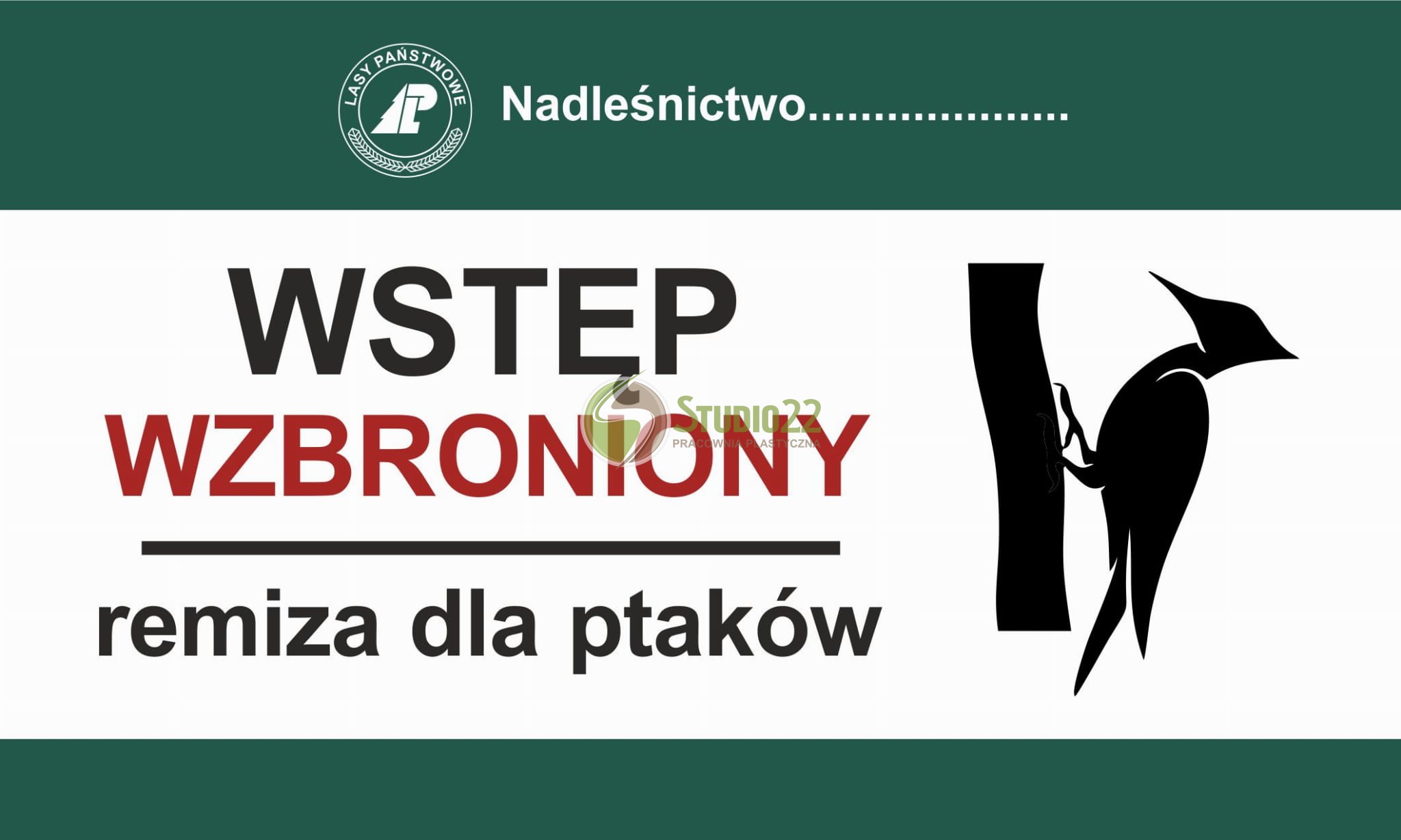 Wstęp wzbroniony - remiza dla ptaków