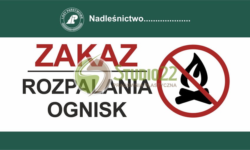 Zakaz rozpalania ognisk