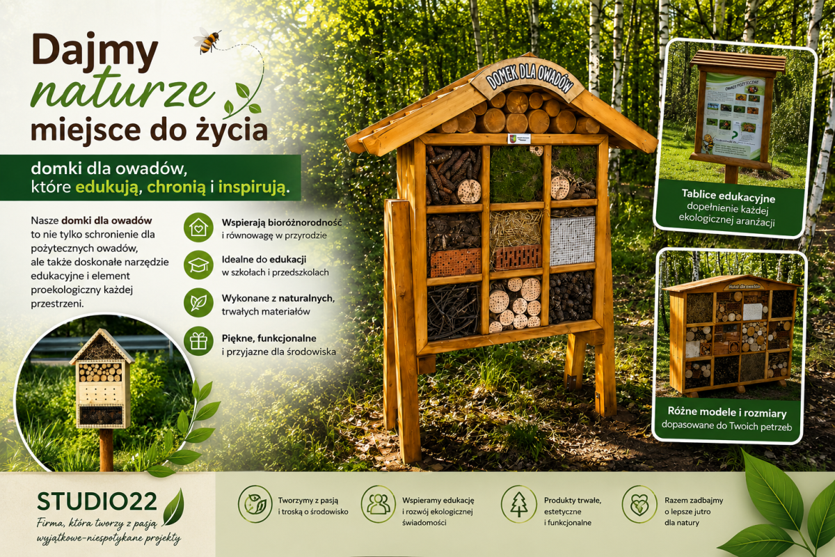 Hotel/Domek dla Owadów