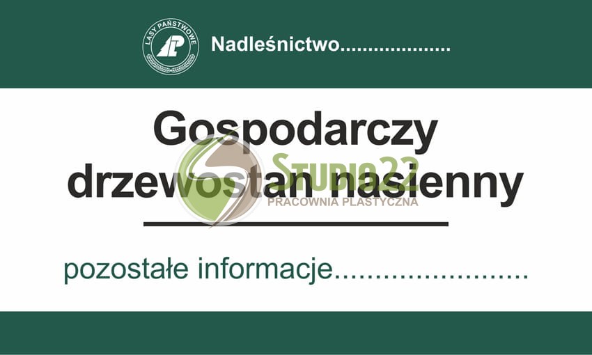 Gospodarczy drzewostan nasienny