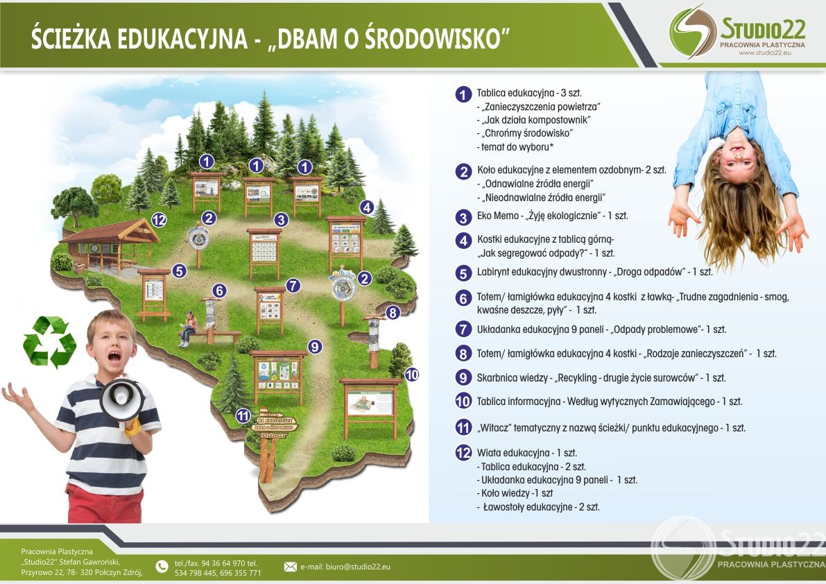 ŚCIEŻKA EDUKACYJNA „DBAM O ŚRODOWISKO”