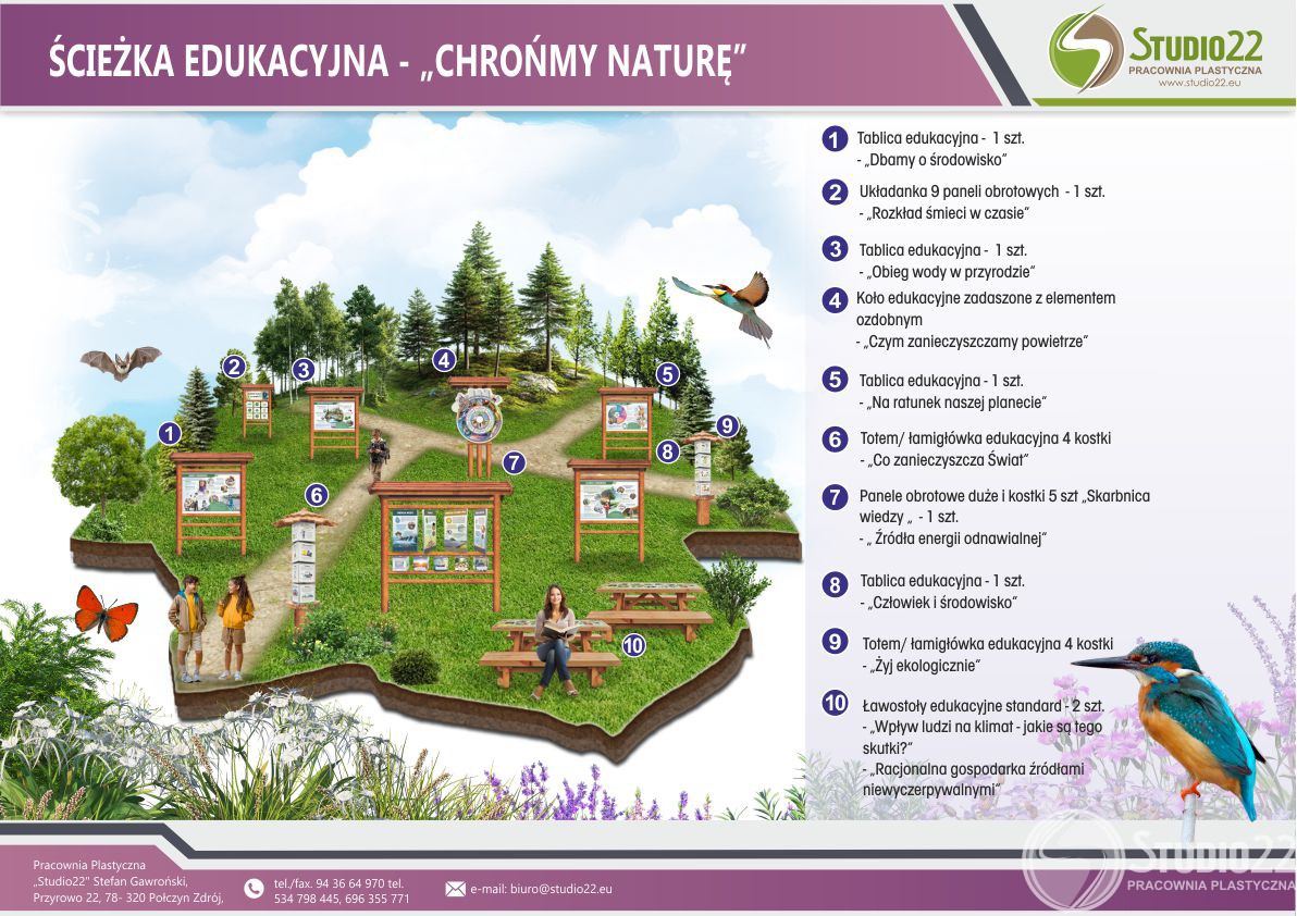 ŚCIEŻKA EDUKACYJNA „CHROŃMY NATURĘ”